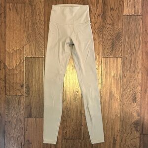 lululemon Cream/tan Leggings size 2